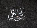 Fleece Pullover Tiger Outline Embroidery-L-6_800